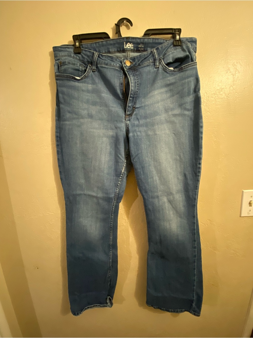 Lee Light Blue Straight bootcut Jeans